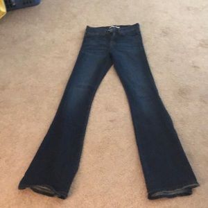 flying monkey blue wide leg jean SIZE 25 EUC